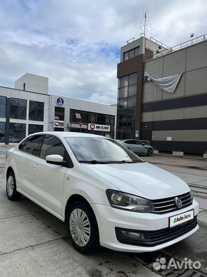 Volkswagen Polo 1.6 AT, 2016, 173 000 км