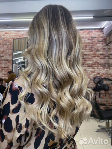 Окрашивание в один тон