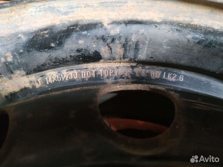 Диски штампованные r14