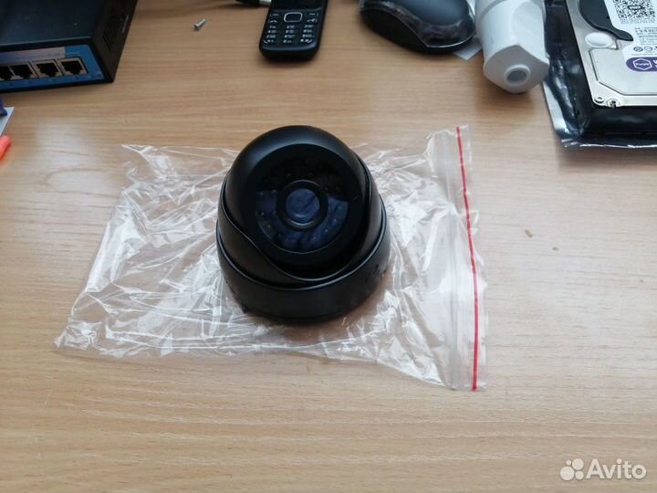 Муляж камеры видеонаблюдения для помещения и улицы