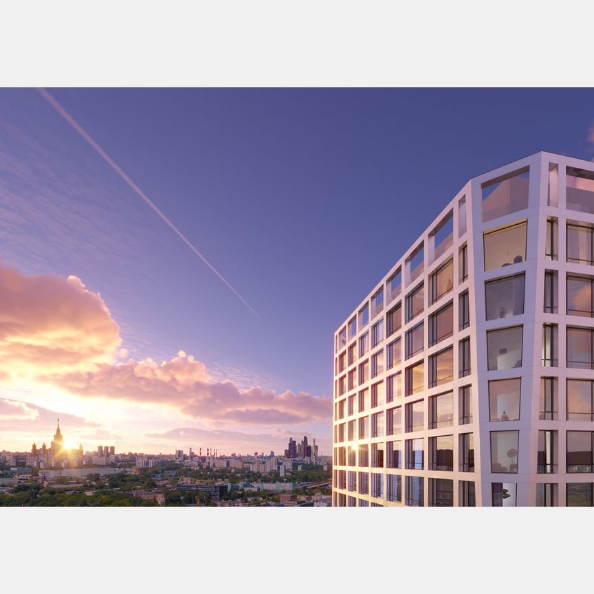 1-к. квартира, 40,7 м², 24/25 эт.