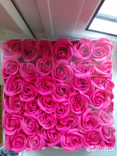 Мыльные розы 36 шт в упаке
