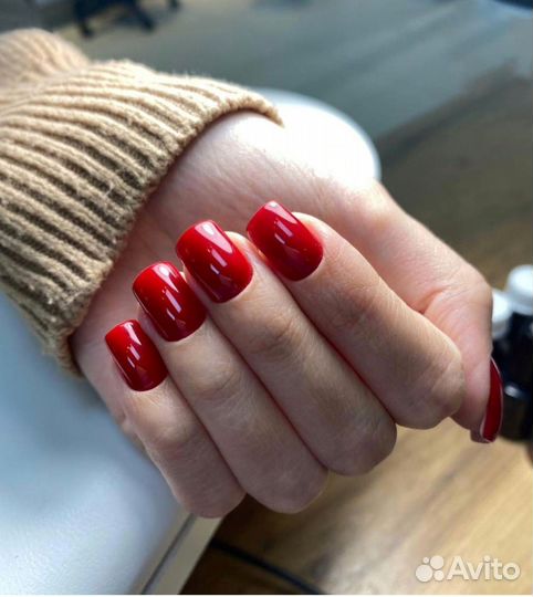Маникюр, гель-лак, френч