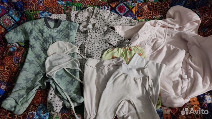 Люлька колыбель + одежда до 3-4 месяцев