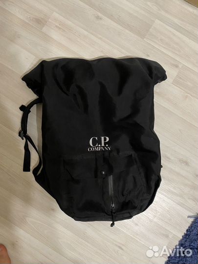 C.P. Company Goggle Hood Backpack Black