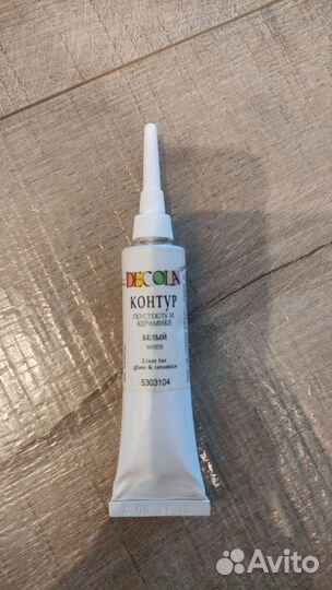 Контур по стеклу и керамике