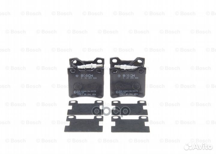 Дисковые колодки задние 0 986 494 000 Bosch