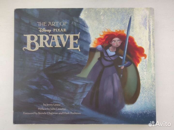 Артбук дисней The art of Brave Храбрая Сердцем