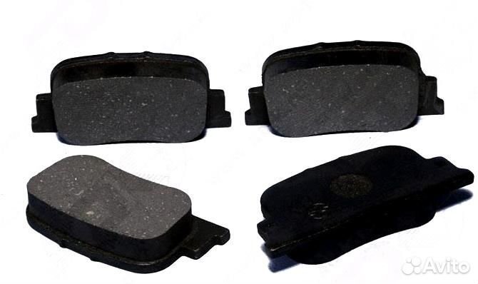 Колодки задние дисковые lifan solano/toyota camry