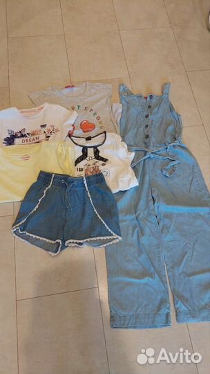 Вещи на девочку 134 140