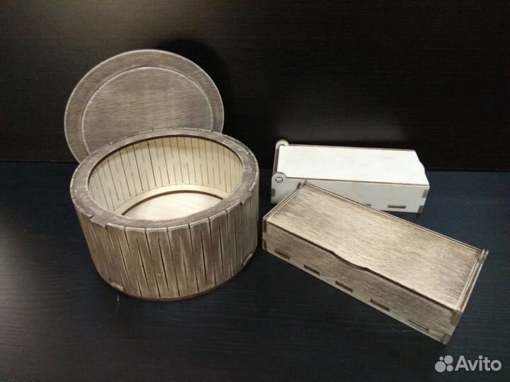 Лазерная резка и гравировка фанеры, пластика и т.д