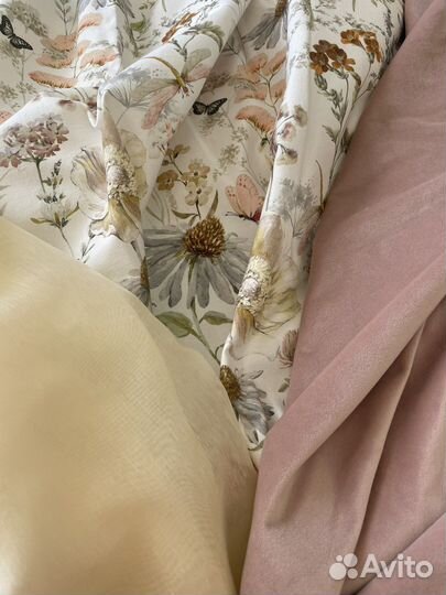 Ткань хлопок портьерная