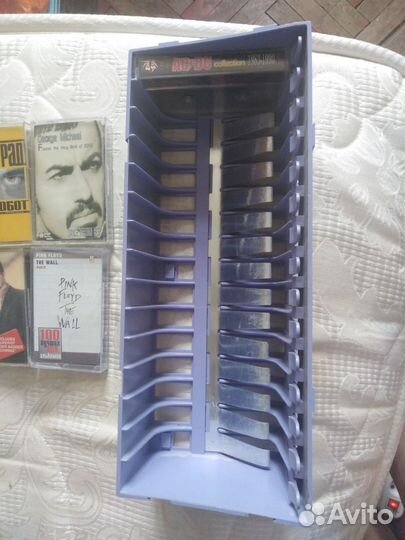 Подставка для сд, кассетница для аудио кассет