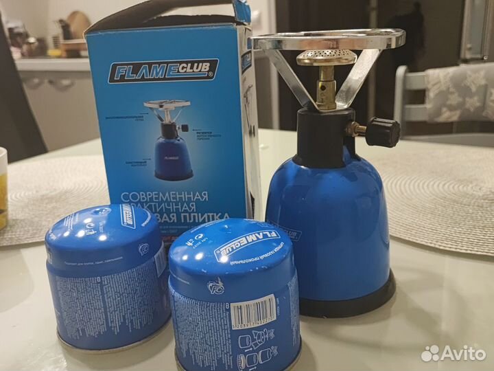 Портативная газовая плитка flameclub basic