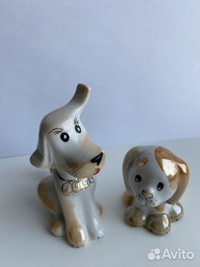 Фарфоровые статуэтки собак