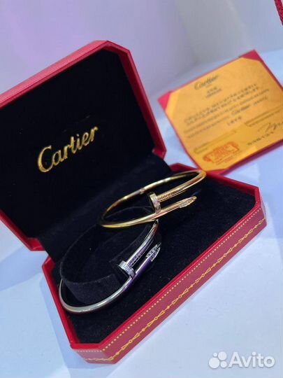 Браслет cartier гвоздь
