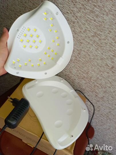 Лампа для маникюра SUN 54W sunuvled nail lamp