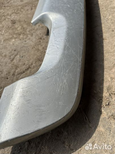 Renault sandero 2 накладка заднего бампера