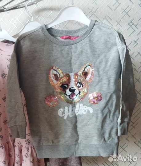 Вещи пакетом для девочки 116-122