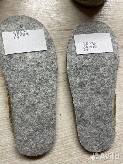 Кожанные ботиночки тото 21р новые