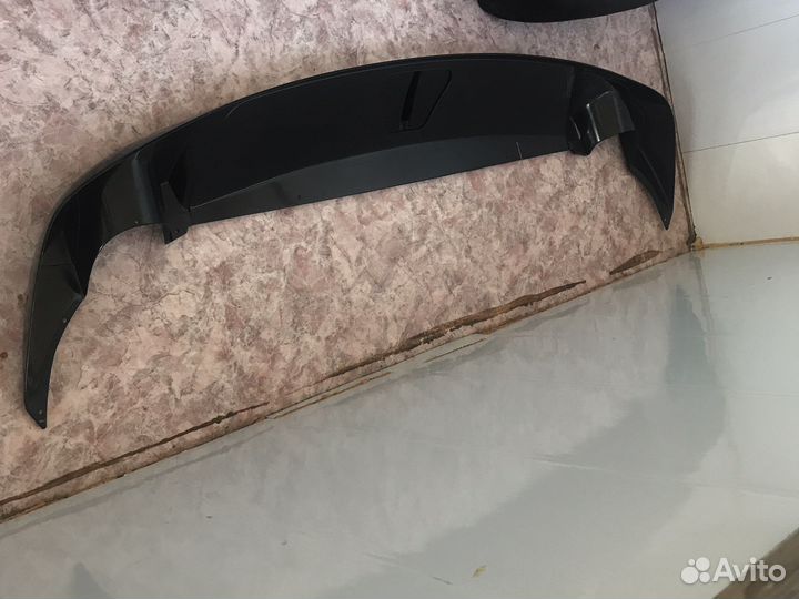 Задний дифузор с кислями мазда 6 2012 н.в