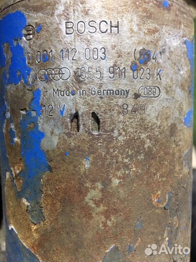 Стартер на volkswagen golf 2