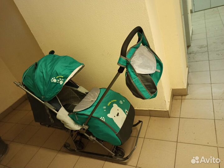 Санки коляска ника