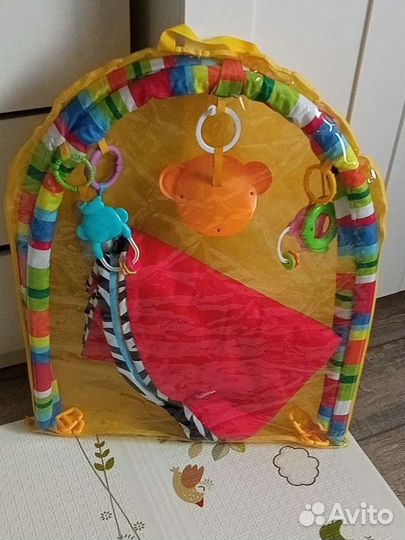 Развивающий коврик игровой с дугами