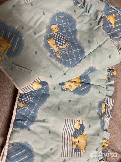 Бортики в детскую кроватку