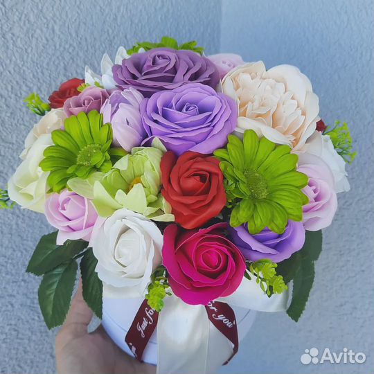 Мыльные букеты