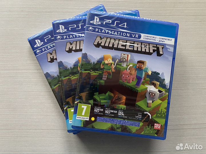 Minecraft (Новый Диск, Ростест) Sony PS4/PS5