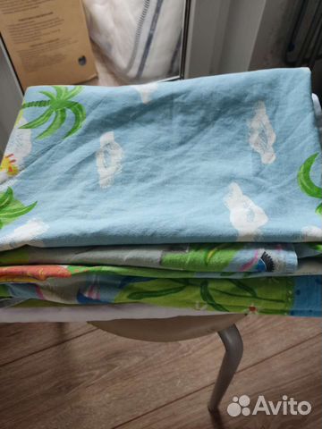 Дет ватное одеяло и два комп пост белья