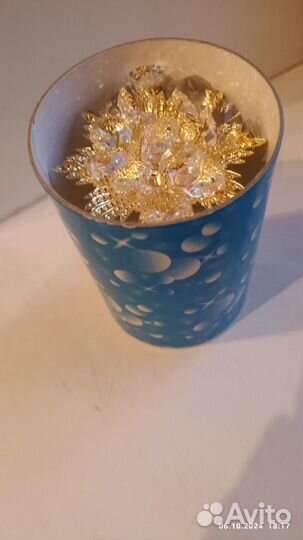 Подсвечник Богемия хрустальный