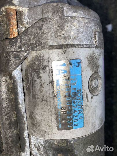 Стартер 3S-FE Toyota Carina ED ST203 ST202 2810074