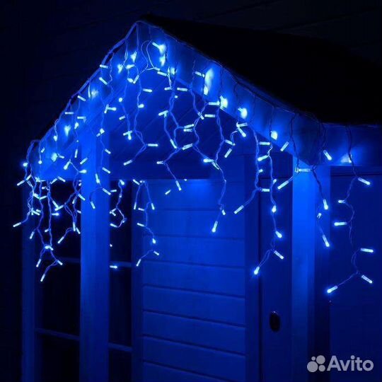 Бахрома гирлянда уличная 6 и 12 метров