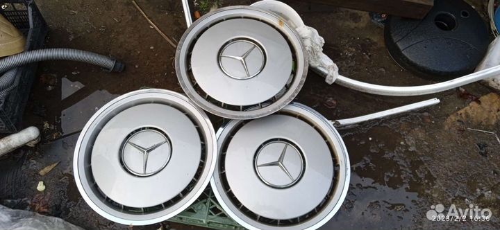 Колпаки mercedes 124