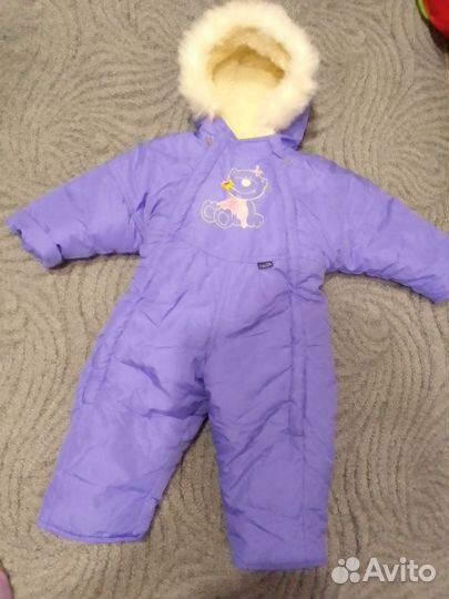 Зимний комбинезон для мальчика 104