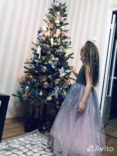 Нарядное платье для девочки 110 116