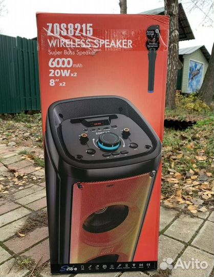 Колонка Bluetooth музыкальная ZQS-8215