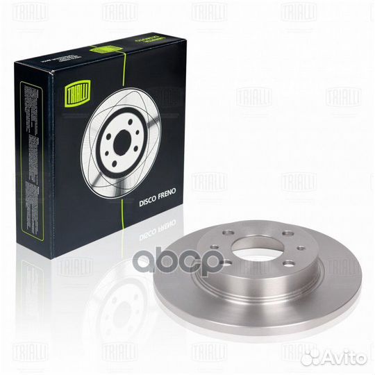 Диск торм. задн. 239x12 4 отв. LADA 1119 Kali