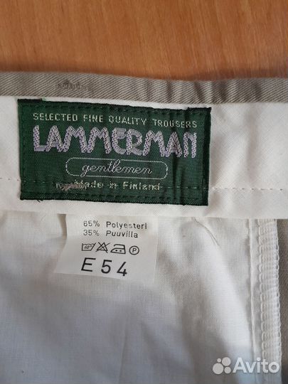 Брюки мужские ретро