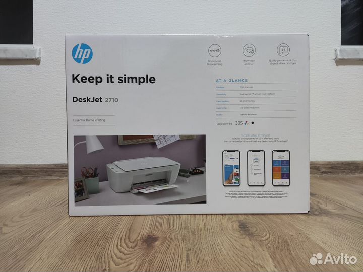 Мфу принтер HP Deskjet 2710, Новый