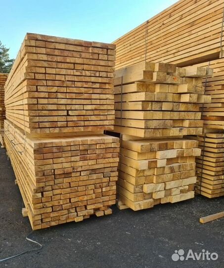 Доска обрезная 200*50*3000