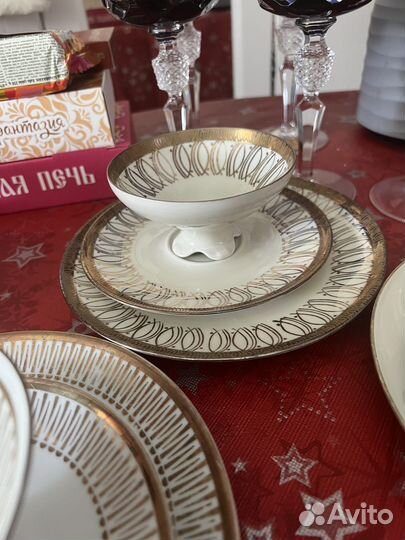 Фарфоровые чайные тройки Германия