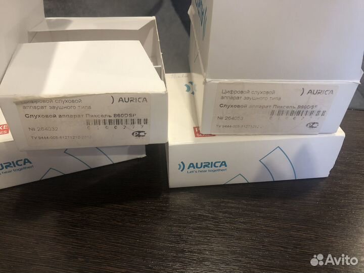 Слуховой аппарат aurica 860DSR пиксель