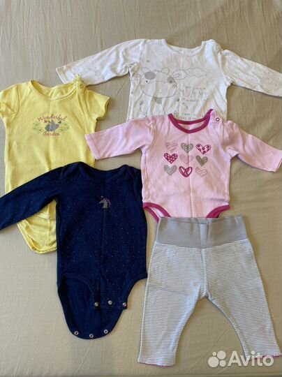 Пакет вещей на девочку 74-80