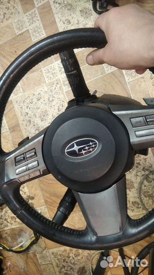 Блок подрулевых переключателей subaru outback