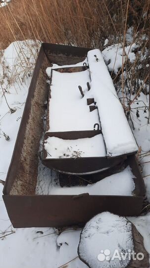 Нож отвал на мтз бу и корыто для выпойки скота