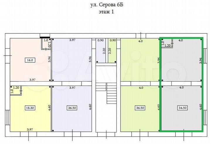 Торговые помещения 16 м², 34,5 м2 и 70 м2