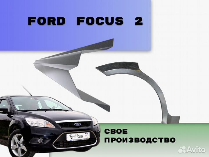 Арки для Ford Focus кузовные